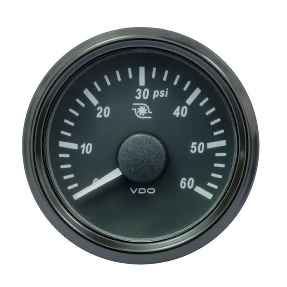 VDO SingleViu Turbo Pressure 60PSI Gauges